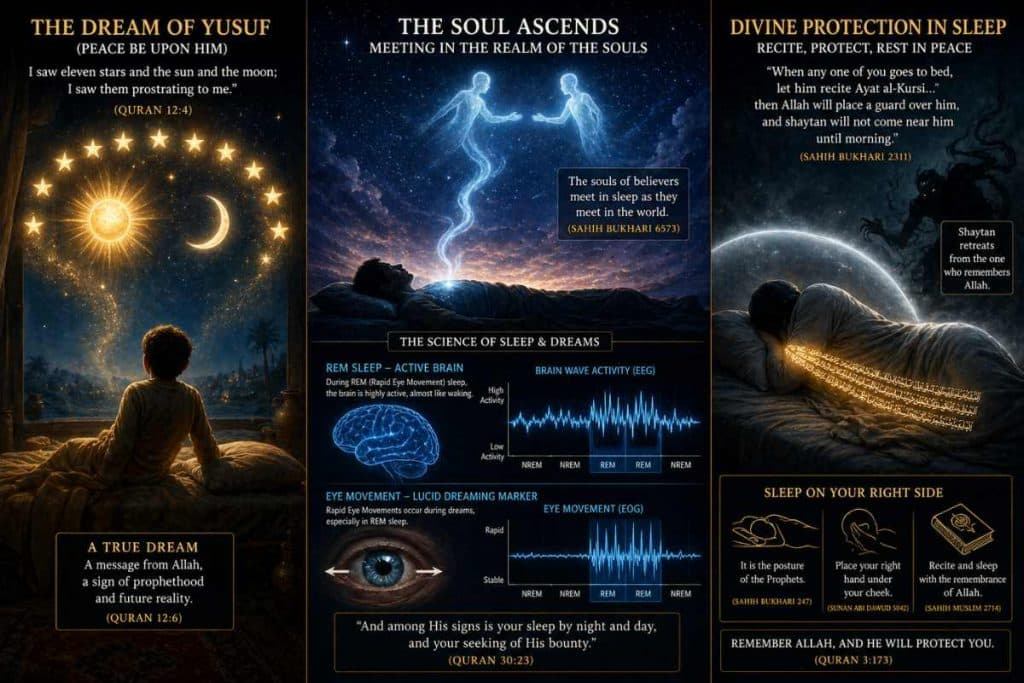 Dreams, faith, and science in sleep