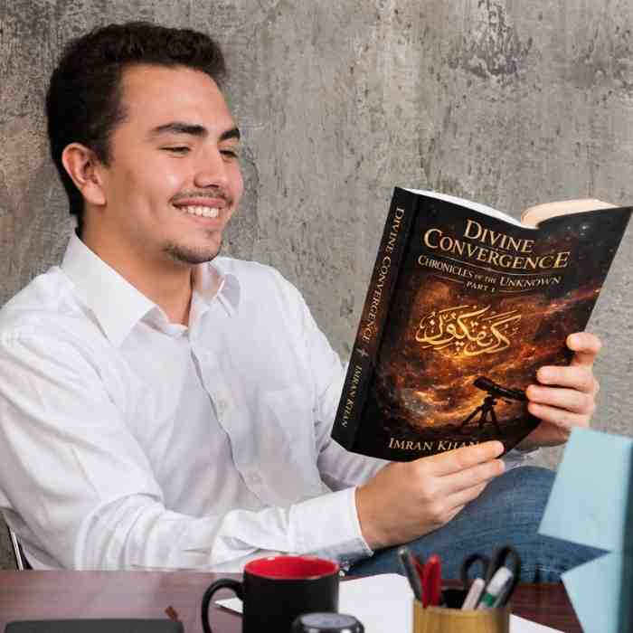 Men reading a book