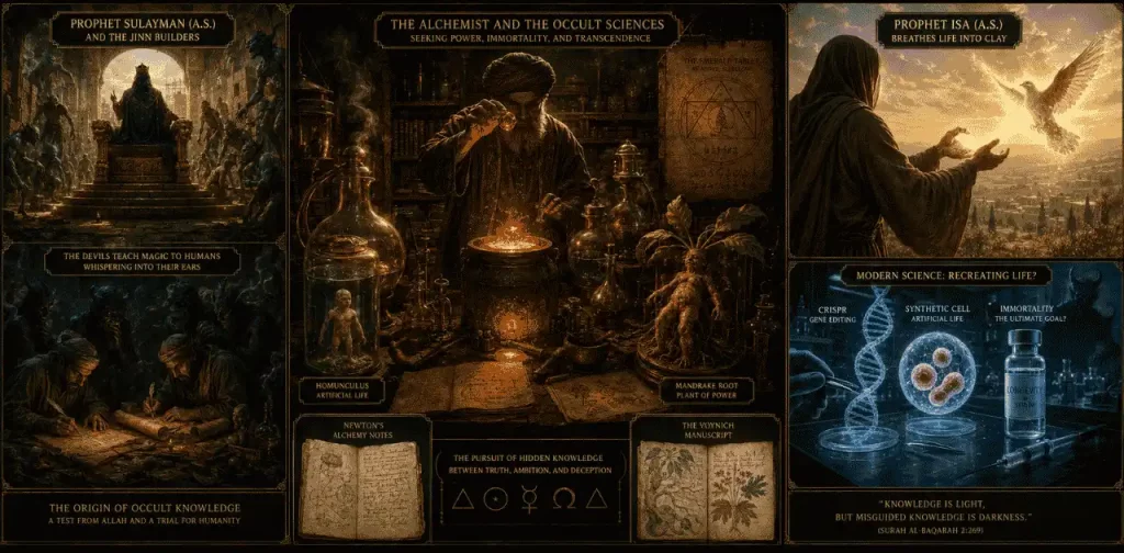 The journey of forbidden knowledge